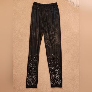 Sparkle Gem Black Leggings